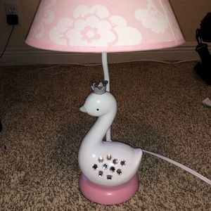 Lambs & Ivy Swan Lamp